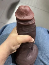 Massive Wide Dildo Sex Toy Huge Thick 8" Inch Suction Cup Big Large Realistic US