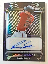 2021 Panini Obsidian rc auto PAVIN SMITH! Arizona Diamondbacks