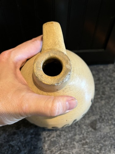 Antique Scheuer & Fleischer Paterson NJ Stoneware Script Jug - Picture 7 of 10