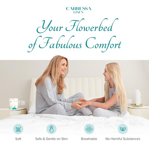 100% Egyptian Cotton Deep Pocket Twin XL Fitted Sheet Only - 800 Thread Count... - Picture 4 of 9