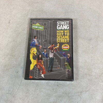 Street Gang: How We Got to Sesame Street (DVD 2021) In Original Case Brand New .