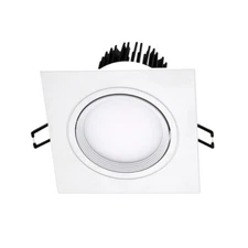 LED COB Ceiling Grid Grille Light Fixture Recessed Picture Lamp Square Teahouse