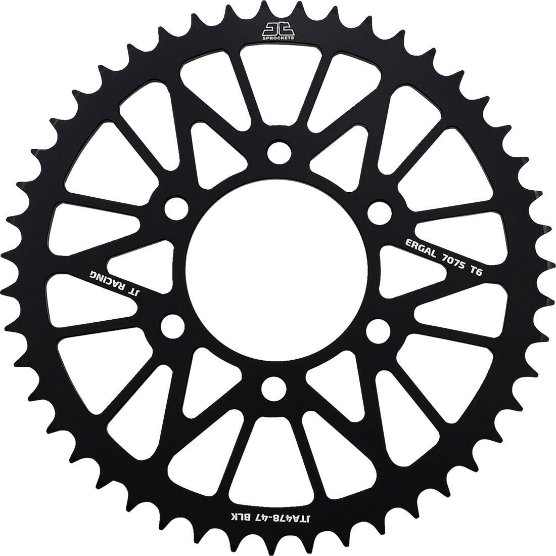 一本④ Kawasaki ZXR 400 1991-1999 JT Black Rear Sprocket 47T {JTA478