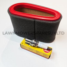 Air Filter & Spark Plug fits 1538H 1538M 1538H-SD 1538M-SD Mountfield Ride on's