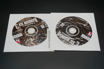 TOM CLANCY'S RAINBOW SIX 3: RAVEN SHIELD (PC, 2003) OEM DISCS ONLY