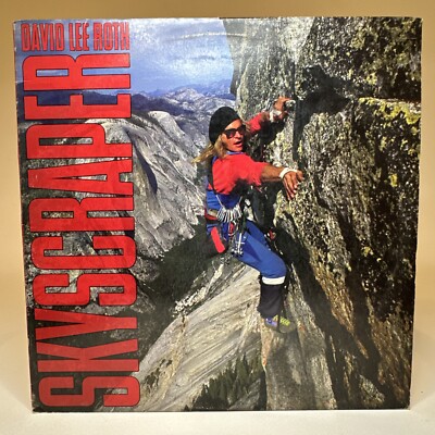 David Lee Roth Skyscraper 1988 Vinyl LP Record Album