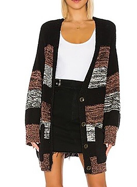 Long Sleeve Open Cardigan Sweater Size 