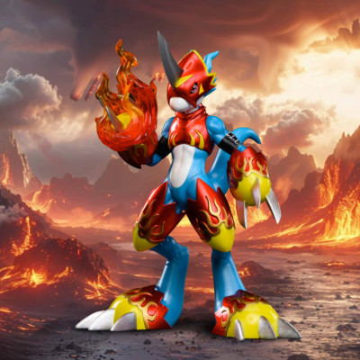 9cm Sun Studio Digimon Fladramon Resin Figure   Model GK Statues Presale  s