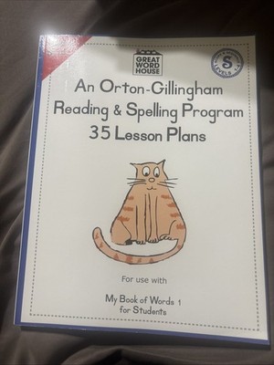 35 Lesson Plans - An Orton-Gillingham Reading & Spelling Program - Reiss, Ev...