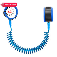 Hooyyene Anti Lost Wrist Link for Toddlers, Safety 8.2 Foot Pack of 1 , Blue