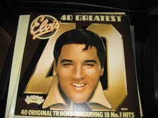 2 LPs ELVIS Arcade records SEINE 40 GRÖSSTEN...