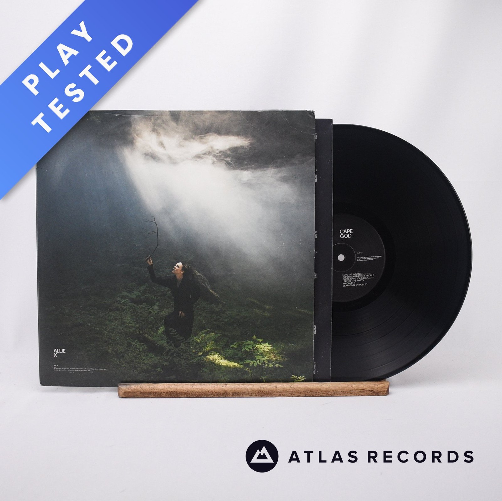Allie X Cape God Us LP Album Vinyl Record 2020 AL001LP Twin Music - VG+/EX