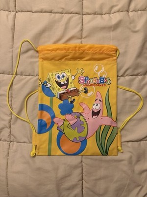 Nickelodeon SpongeBob SquarePants Yellow Drawstring Bag  display picture 2