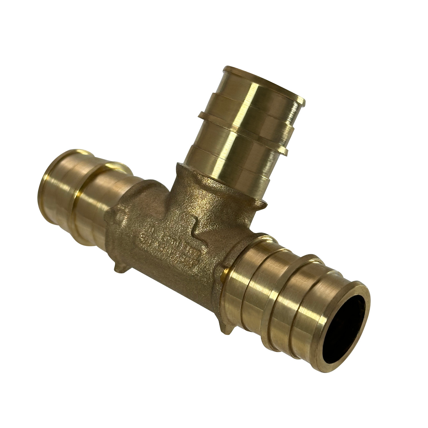 1 Pack XFITTING 3/4" PEX-A Expansion Tee, F1960 Tee, Lead Free Brass