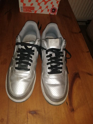 Scarpe da ginnastica Nike Silver appena indossate ricondizionate