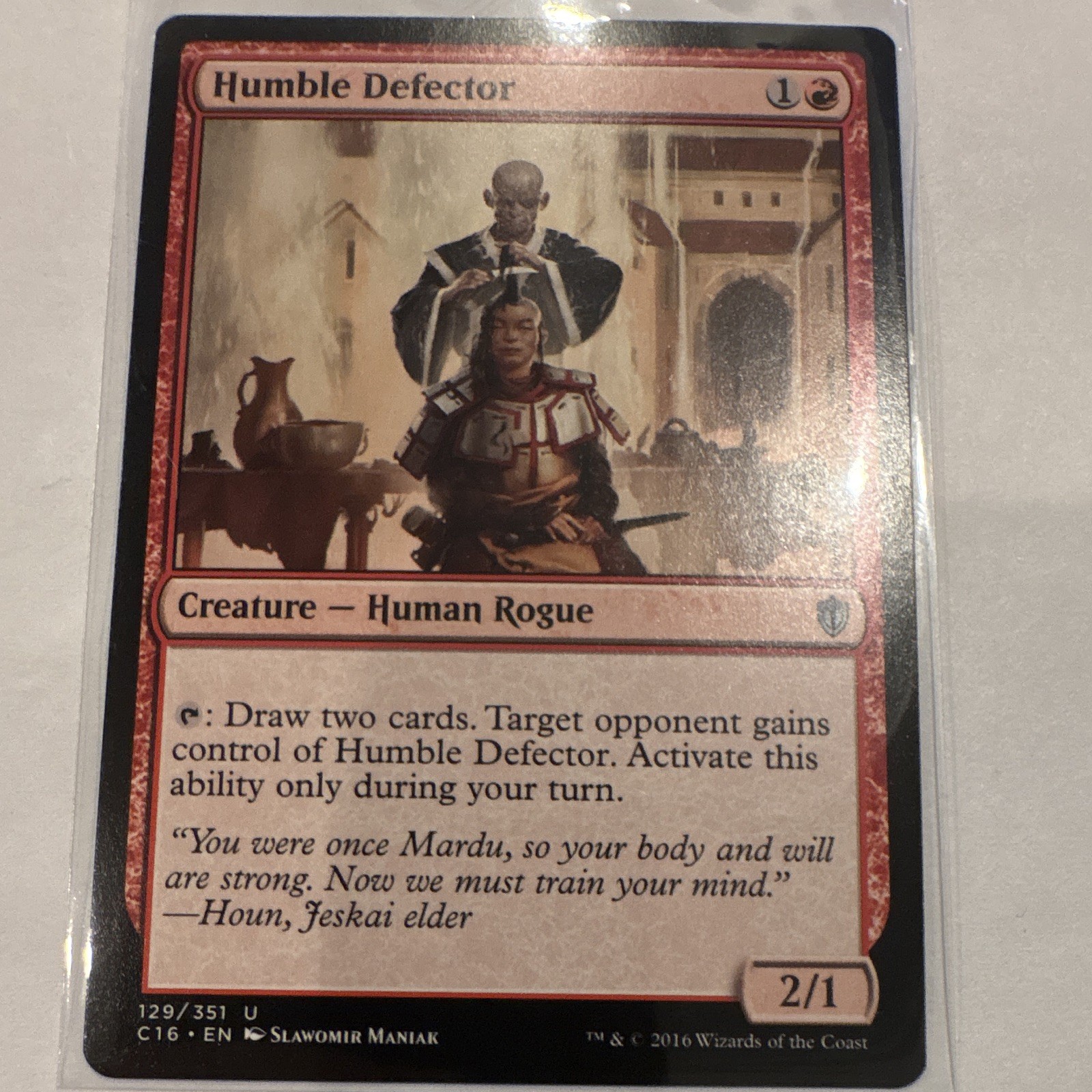 Wizards of the Coast MTG Humble Defector Commander 2016 #129 Uncommon EN
