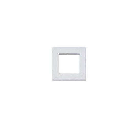 MK MHFP029WHI Frontplate 2Mod Euro (50x50mm) x5