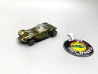 Hot Wheels Beatnik Bandit Redline 1968 USA Diecast Car Original Green w/ Button