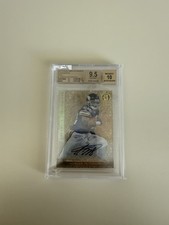 2011 panini gold standard Autographs Gold 1/1 Adrian Peterson Bgs 9.5 10 Auto