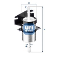 UFI Kraftstofffilter 31.740.00 Passend FüR Fiat
