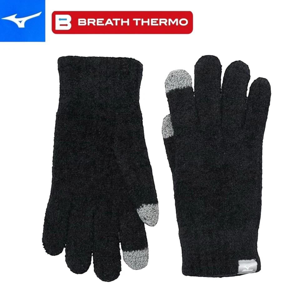 Guantes Mizuno Malvavisco Respiración Termo Pantalla Táctil Compatible Generador de Calor Foto 2 de 4