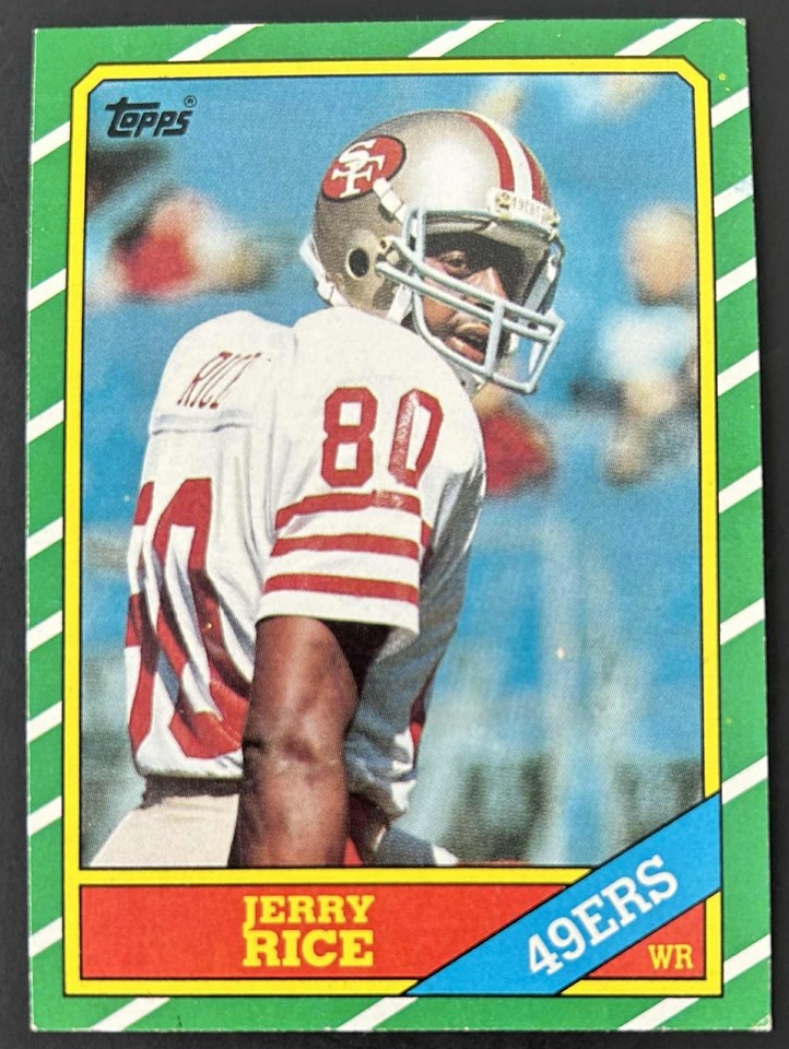 1986 Topps Football Complete Set (1-396) *NM+ *Jerry Rice RC, Reggie ...