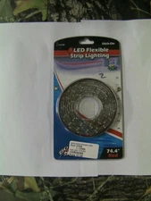 Boater Sports 51930 Stick-On LED Combo Flexible Strip Lighting 74.4" Red