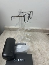 CHANEL Women s Black Square Full Rim Plastic ...