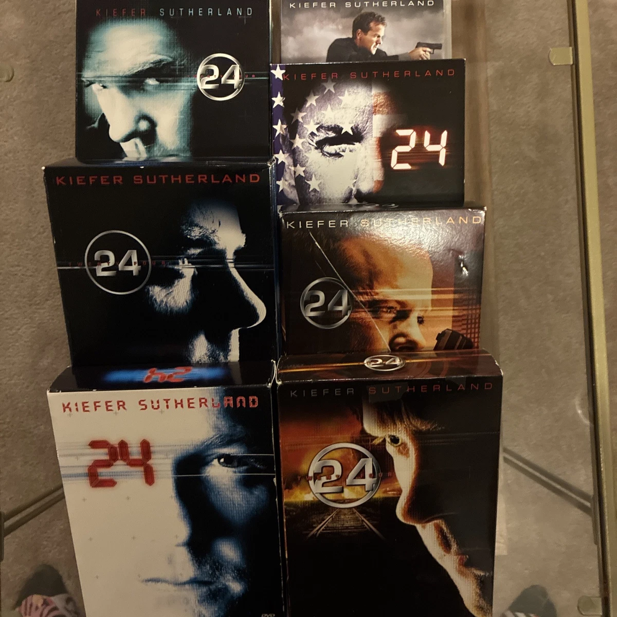 Box Set 24 (2001 TV series) Movie/TV Title DVDs & Blu-ray Discs
