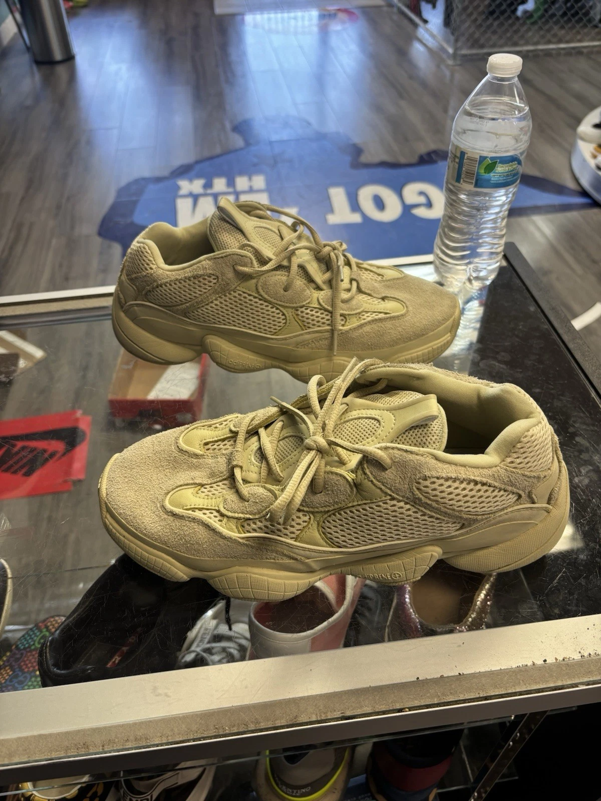 Taglia 10 Adidas Yeezy 500 Super Moon Giallo