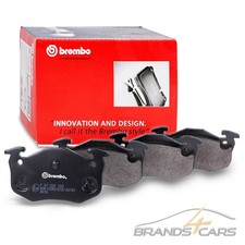 BREMBO BREMSBELÄGE BREMSKLÖTZE SATZ HINTEN FÜR PEUGEOT 206 BJ AB 98-