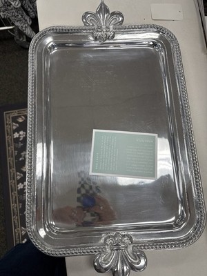 Mariposa Brilliante Fleur De Lis De Tray