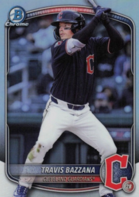 2025 Bowman Draft Chrome Baseball Cleveland Guardians Team Set With Insert