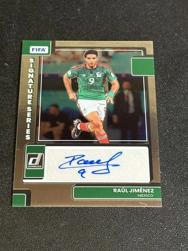 Raul Jimenez 2022-23 Donruss Soccer Signature Series Auto #SS-RJ Mexico Panini