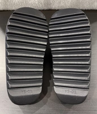 Yeezy YS-01 Black Slides Brand New Men's Size 10 With Bag