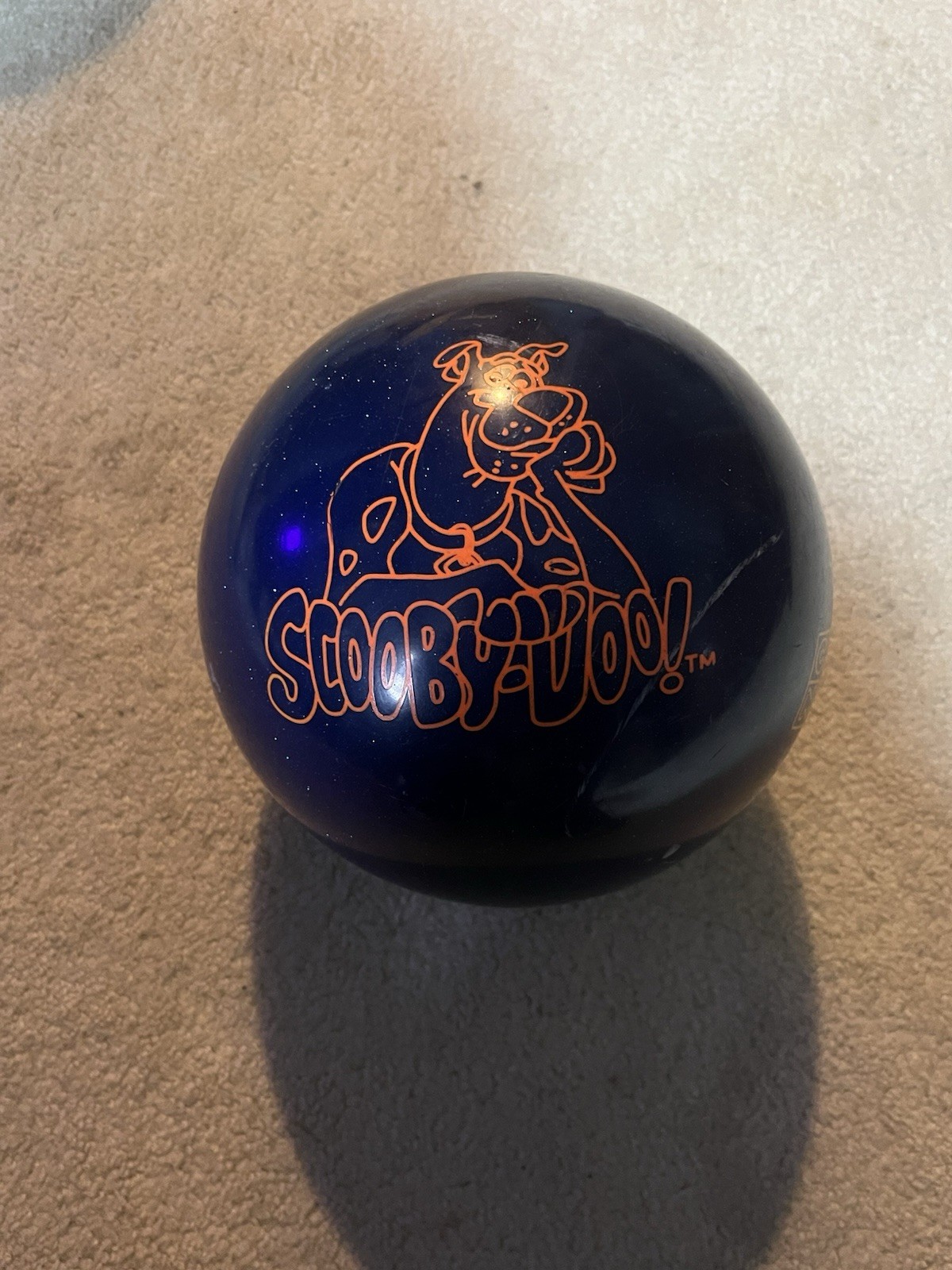 Vintage Scooby doo Bowling Ball 2000s Hannah Barbera Youth 7