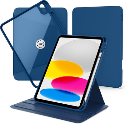 CACOE Rotierende Hülle Für Ipad (A16) 11/10 Generation 2025 2022, 360 Grad Drehb