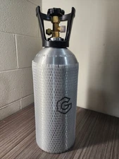 G 10LBS Aluminum CO2 Cylinder gas Tank CGA 320 Valve