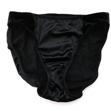 NEW Victoria's Secret VTG Second Skin Satin Velvet Brief Bikini Panty SMALL