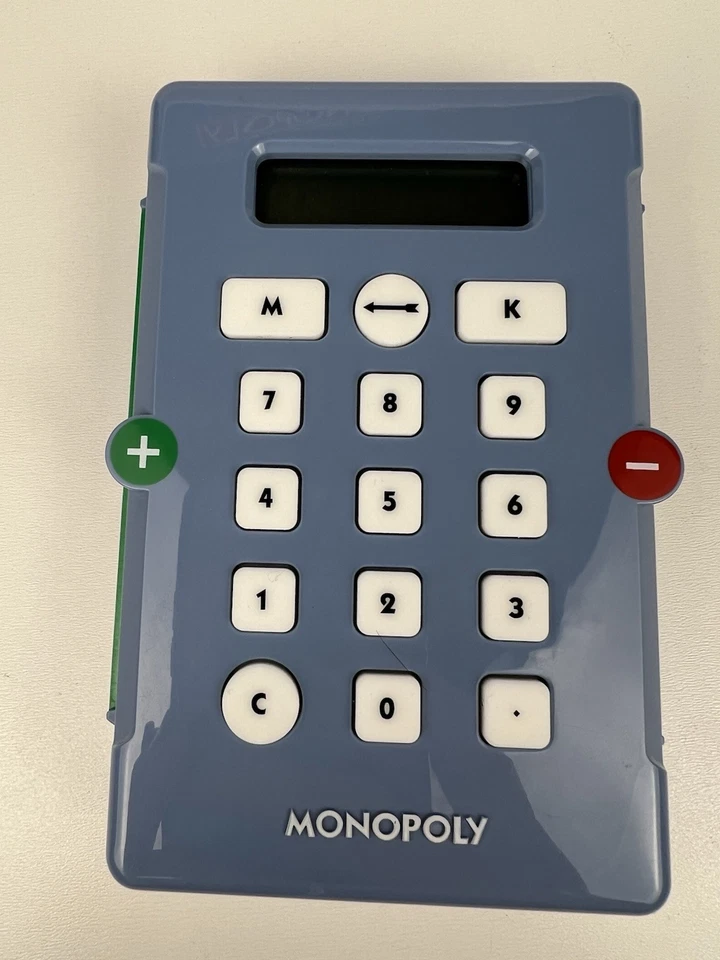 Monopoly 2007 Banca Electrónica Juego de Mesa Repuesto Banquero Unidad Probado Funciona Foto 3 de 4
