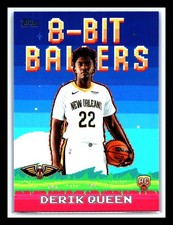 2025-26 Topps #8B-39 Derik Queen 8-Bit Ballers