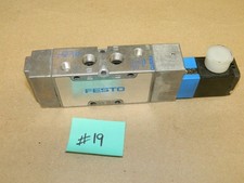 Festo MVH-5-1/4-L-S-B Pneumatic Solenoid Valve 33184 MSV-3 LOT # 19