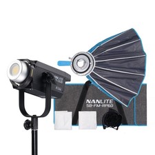 Nanlite FS-150B Bi-Color Studio Spotlight Bundle with Rapid 60 FM Mount Softbox