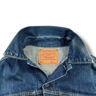 1996 LEVI'S 3rd G-Jean Denim Jacket 557 Made in JAPAN 38 limited