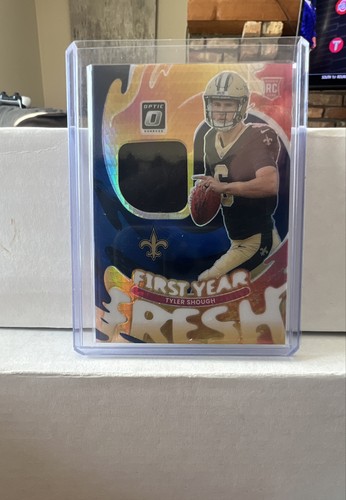 2025 Donruss Optic Tyler Shough Blue Hyper (RAW)