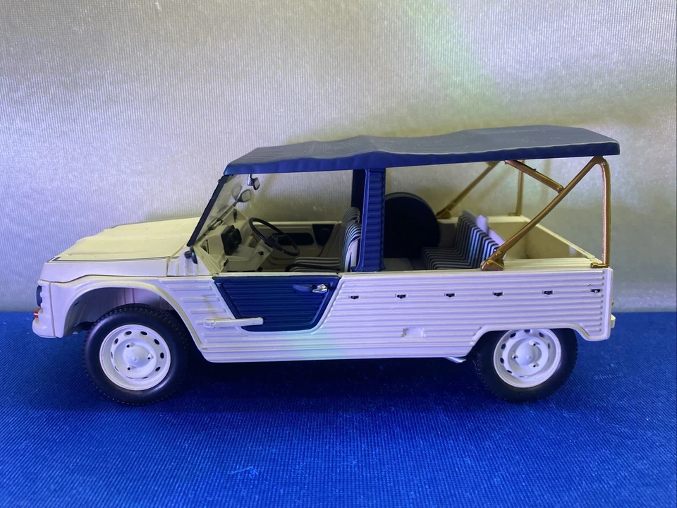 COCHE LOVELY HOT WHEELS 1:18 CITROEN MÉHARI AZUR NOREV - Imagen 3 de 4