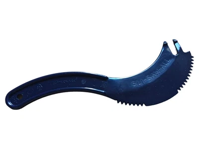 SLI-SAW-ALL couteau à fromage bleu marine TUPPERWARE NEUF USTENSILE DE CUISINE - Photo 1/2