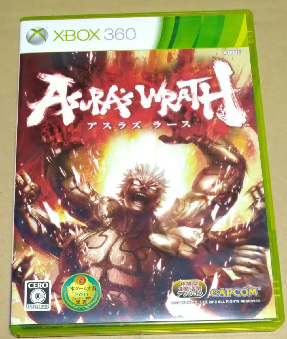 Microsoft Xbox 360 Asura's Wrath NTSC-J (Japan) Video Games for