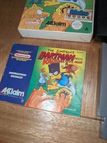 Bartman Meets Radioactive Man Nintendo PAL A NES Game Boxed, NES-RN-UKV Simpsons