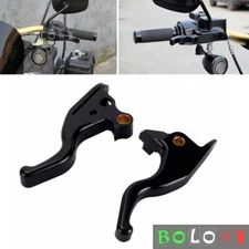 Shorty Hand Brake Clutch Lever for Harley Street Bob FXBB FXBBS FXBR 2015-2024